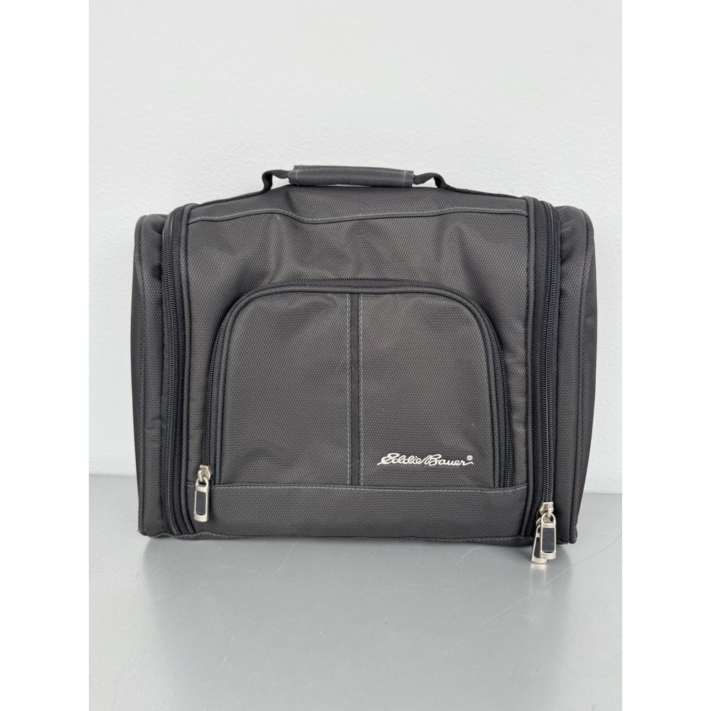 Eddie Bauer Toiletry Bag Hanging Travel Business Vacation Camping Hiking Mirror